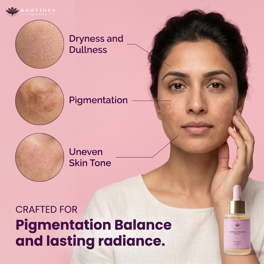 Saffron Kumkumadi Oil Serum