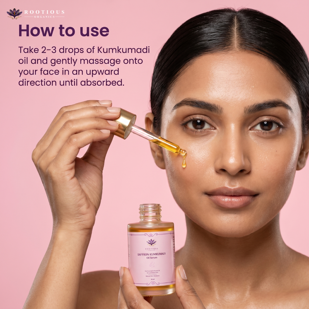Saffron Kumkumadi Oil Serum