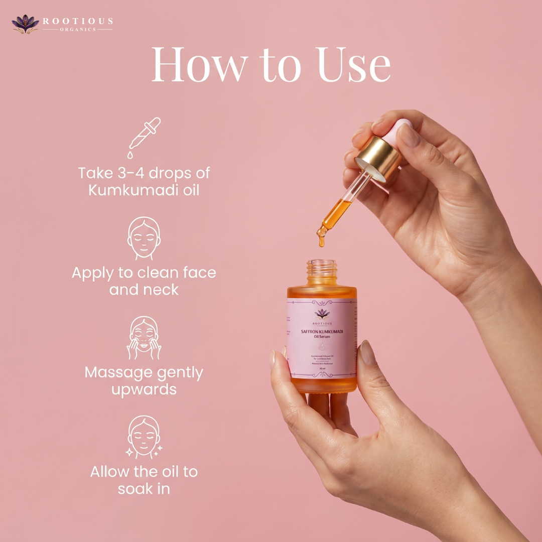 Saffron Kumkumadi Oil Serum