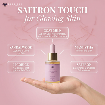 Saffron Kumkumadi Oil Serum